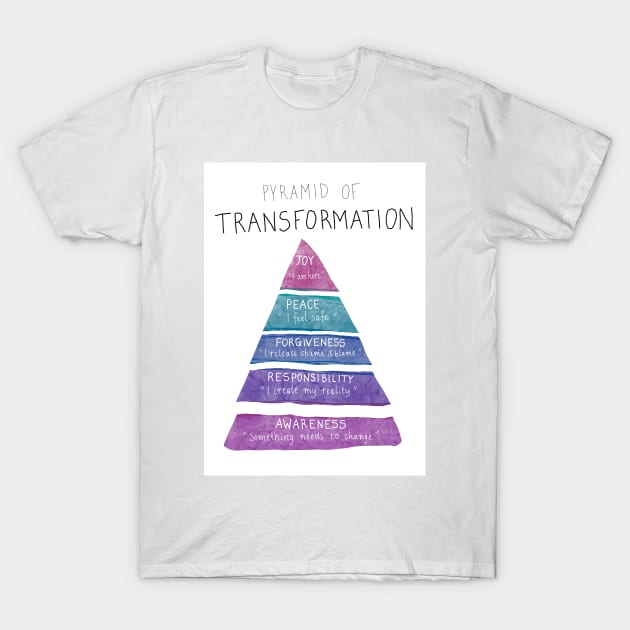 Pyramid of transformation resource T-Shirt by empaduggan